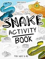 Algopix Similar Product 15 - Snake Activity Book for Kids 510 A