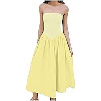 Algopix Similar Product 12 - Strapless Maxi Dresses for Women 2024