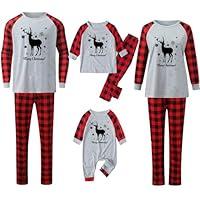 Algopix Similar Product 6 - BOXIACEY Family Pajamas Matching Sets