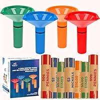 Algopix Similar Product 18 - Coin Sorter Tubes and 28 Preformed