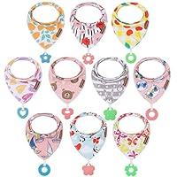 Algopix Similar Product 8 - vuminbox Baby Bandana Drool Bibs and
