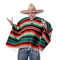 Algopix Similar Product 13 - Unisex Bright Striped Cotton Mexican