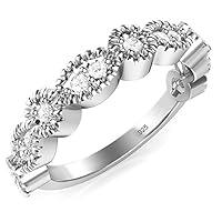 Algopix Similar Product 16 - Metal Factory Sz 12 Sterling Silver CZ