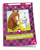 Algopix Similar Product 14 - Hausaufgabenheft  Grundschule Pferde