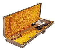 Algopix Similar Product 4 - Fender Deluxe Brown Case for Precision
