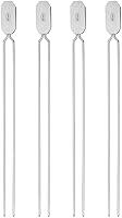 Algopix Similar Product 5 - Rsle Kabob Set of 4 Grill Skewers
