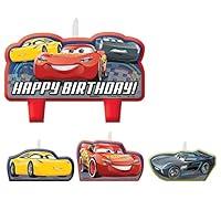 Algopix Similar Product 5 - Disney Cars 3 Birthday Candles 