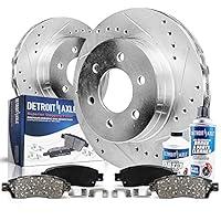 Algopix Similar Product 12 - Detroit Axle  Rear Brake Kit for Chevy