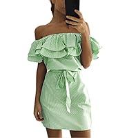 Algopix Similar Product 7 - Womens Off Shoulder Floral Mini Dress