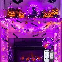 Algopix Similar Product 11 - Halloween String Lights Outdoor Cluster