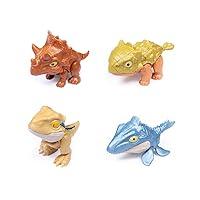 Algopix Similar Product 4 - 4PCS Dinosaur ToyDinosaur Collectible