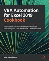 Algopix Similar Product 20 - VBA Automation for Excel 2019 Cookbook