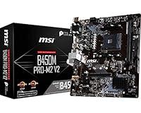 Algopix Similar Product 17 - MSI PRO V2 AMD B450 Micro ATX