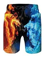 Algopix Similar Product 13 - Leapparel Mens Funny Swim Trunks Quick