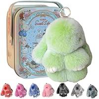 Algopix Similar Product 6 - Christmas Bunny Lulu Keychain Bunny