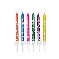 Algopix Similar Product 17 - Stars Candles MultiColoured with