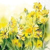 Algopix Similar Product 8 - Sunny Wildflowers Party Napkins 40