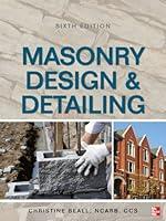 Algopix Similar Product 15 - Masonry Design and Detailing Sixth