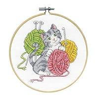 Algopix Similar Product 13 - Design Works Crafts Inc Yarn Cat