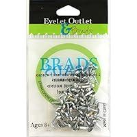Algopix Similar Product 20 - EYELET OUTLET Round Brads 70 Pack