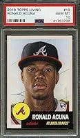 Algopix Similar Product 12 - 2018 topps living 19 RONALD ACUNA