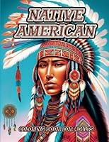 Algopix Similar Product 8 - NATIVE AMERICAN Coloring Book for