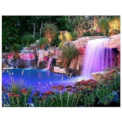 5d Diy Big Diamond Painting Set For Adults, Waterfall Under