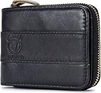 Algopix Similar Product 8 - BullCaptain Genuine Leather Wallet for