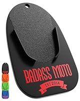 Algopix Similar Product 2 - Badass Moto Motorcycle Kickstand Pad 