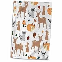Algopix Similar Product 4 - 3D Rose Woodland Animals PatternFawn