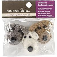 Algopix Similar Product 17 - Dimensions Crafts 7274033 Wool Dog