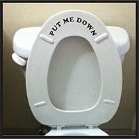 Algopix Similar Product 14 - Sticker Connection  Put Me Down Toilet