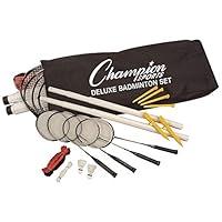 Algopix Similar Product 10 - Champion Sports Outdoor Badminton Set