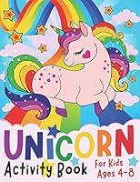 Algopix Similar Product 1 - Unicorn Activity Book for Kids ages 48