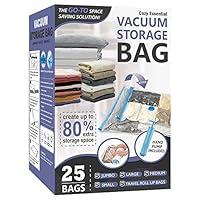 Algopix Similar Product 4 - 25 Pack Space Saver Bags 5 Jumbo5