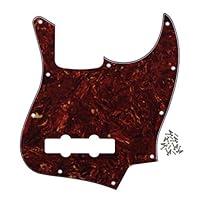 Algopix Similar Product 8 - FLEOR 10 Hole Jazz Bass Pickguard