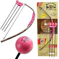Algopix Similar Product 7 - Bullseye Bow Toy Bow and Arrow Set Pink