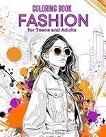 Algopix Similar Product 18 - Fashion Coloring Book for Teens and