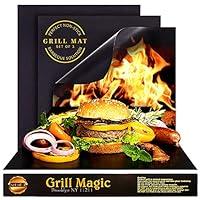 Algopix Similar Product 6 - Grill Magic BBQ Grill Mat Set of 3100
