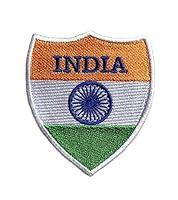 Algopix Similar Product 9 - India Flag Patch 3 Inch Embroidered
