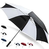 Algopix Similar Product 1 - 68 Inch Golf Umbrella BlackWhite