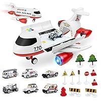 Algopix Similar Product 15 - Joyfia Toy Trucks Playset for Boys
