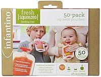 Algopix Similar Product 4 - Infantino Disposable Squeeze Pouches