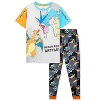 Algopix Similar Product 1 - Pokemon Boys Pyjamas Set  Lounge Wear