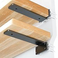 Algopix Similar Product 2 - Heavy Duty Shelf Brackets 6 inch 15