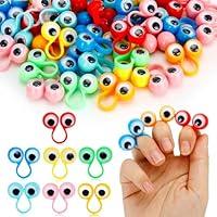 Algopix Similar Product 3 - 50 Pcs Eye Finger Puppets Eyeball Toys