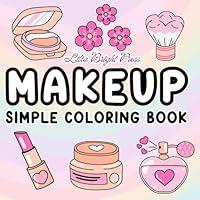 Algopix Similar Product 19 - Makeup  Simple Coloring Book for