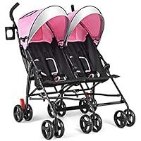 Algopix Similar Product 8 - BABY JOY Double LightWeight Stroller
