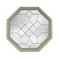 Algopix Similar Product 2 - Fixed Octagon Geometric Fin Vinyl Window