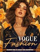 Algopix Similar Product 14 - Vogue Fashion Coloring Book Fashion